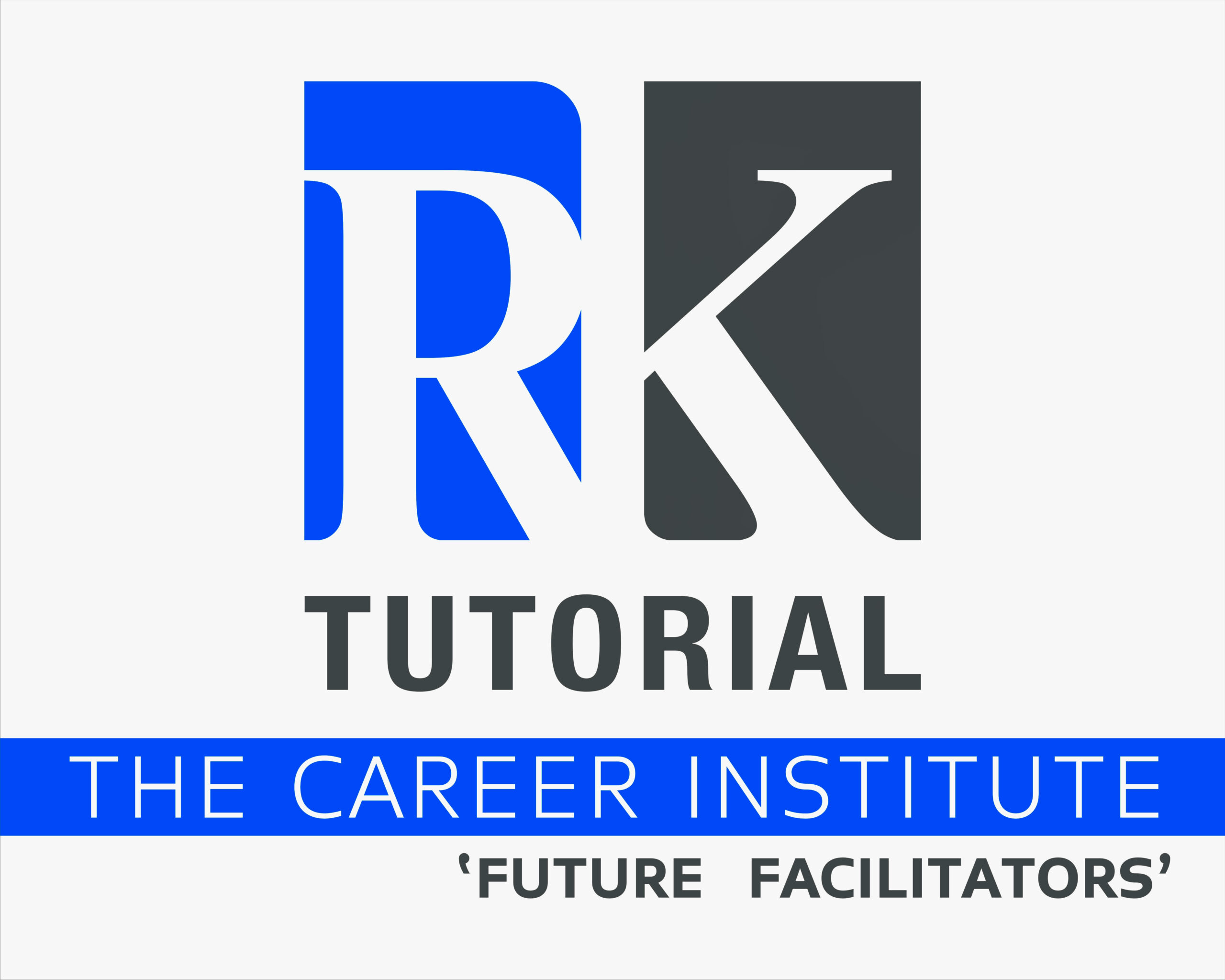Logo of RK Tutorial – The Career Institute, a Class 11–12 science coaching institute in South Bopal, Ahmedabad.